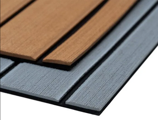 SeaDek 6mm Matten gebürstet Teak Faux