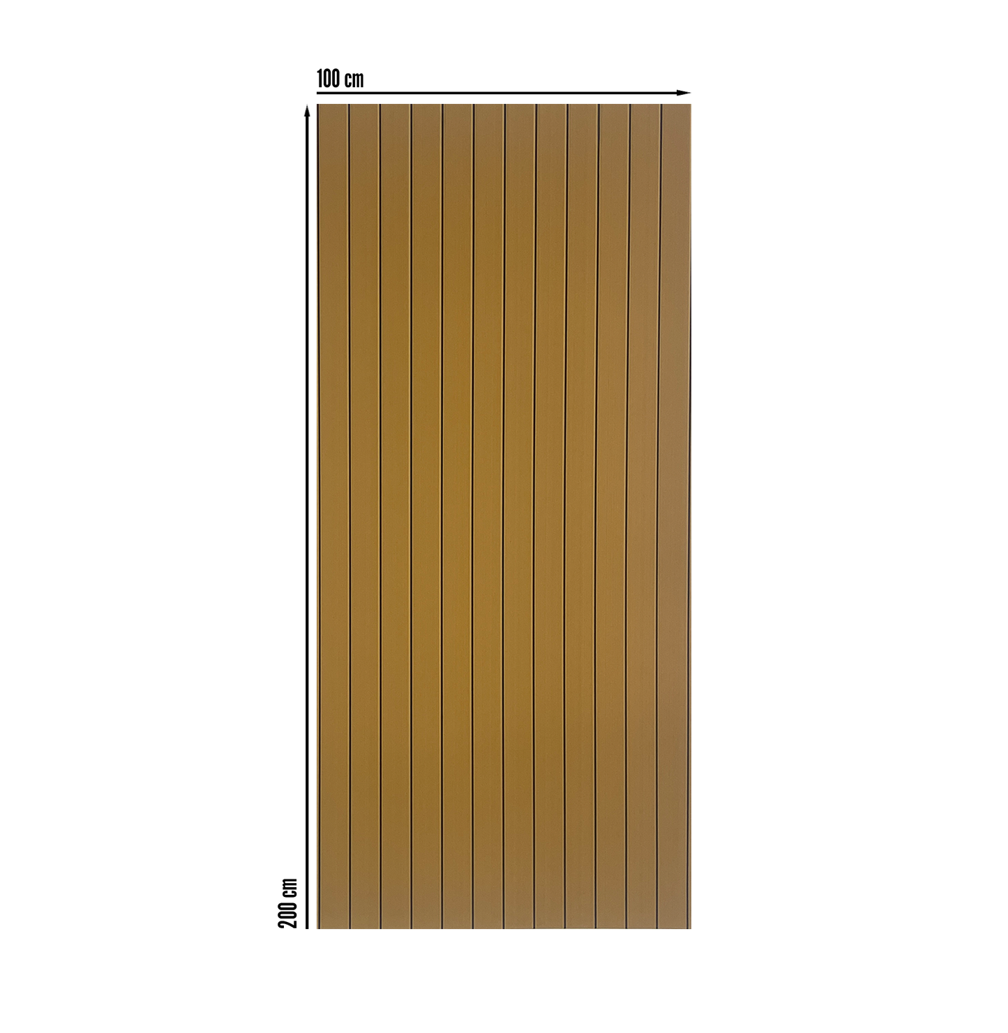 SeaDek 6mm Matten gebürstet Teak Faux