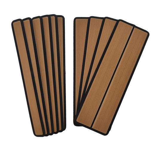 SeaDek Steps 6mm Kombi-Set Größe S + M Teak Faux